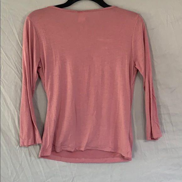 Check It Out Pink Lace Blouse With Cami Large - Picture 5 of 6